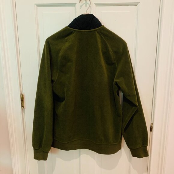 Nike Sportswear Mens Olive Green  1/2-Zip Winter Fleece CZ4900-410 Size Medium - Picture 6 of 16